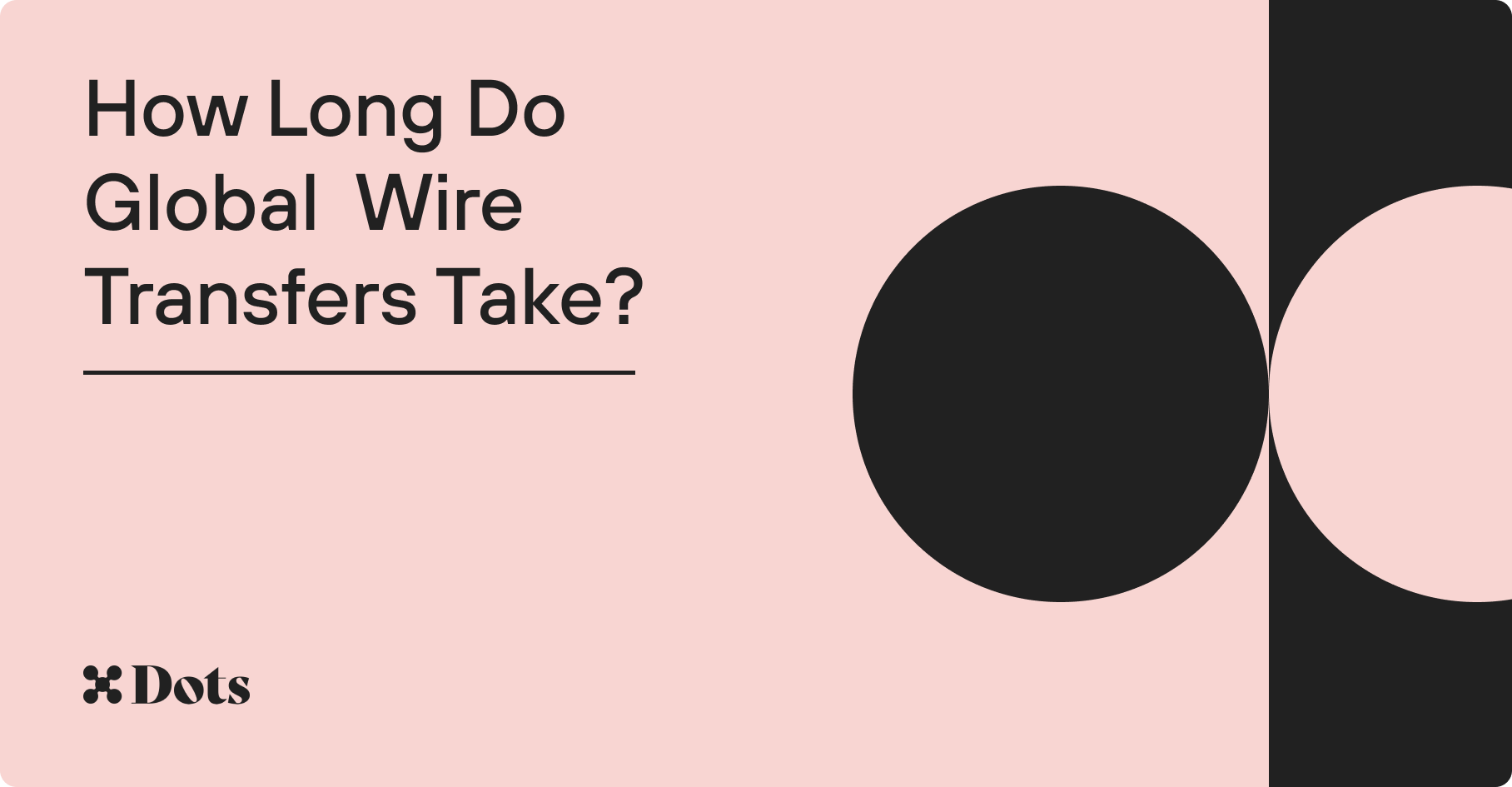 How Long Do Global Wire Transfers Take? - Dots